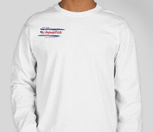AUA Long Sleeve White Shirt